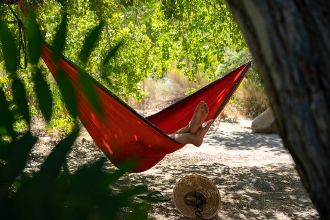 Niels' feetsies Kern Hammock